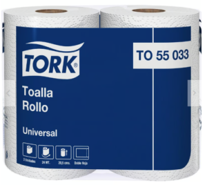 Toalla Tork Doble Hoja